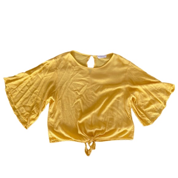 Elodie Yellow Blouse - Picture 1 of 3